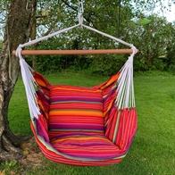 Hengestolen Guatemalamix med 2 puter 60x60 cm